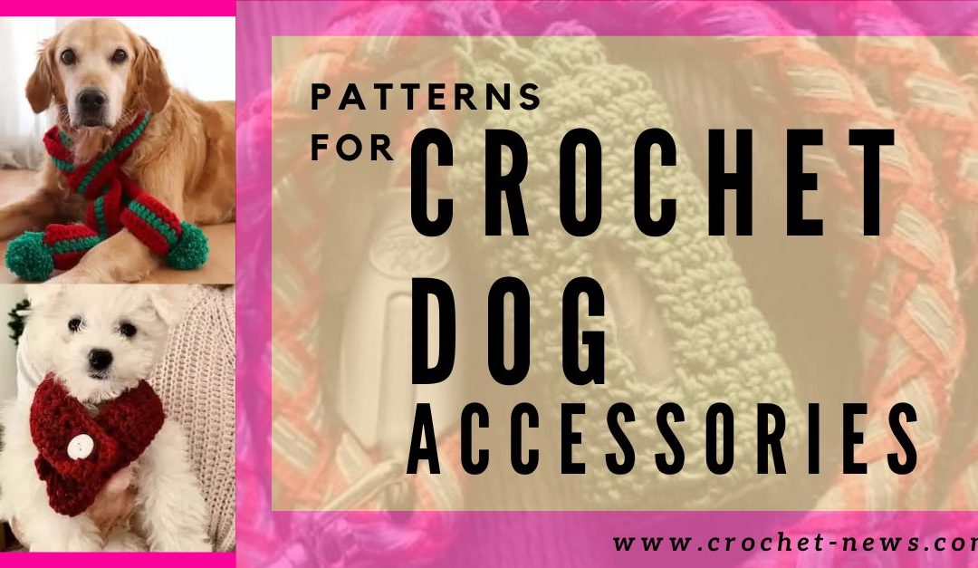 12 Patterns For Crochet Dog Accessories