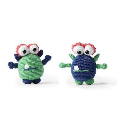 Free Crochet Monster Pattern by Red Heart