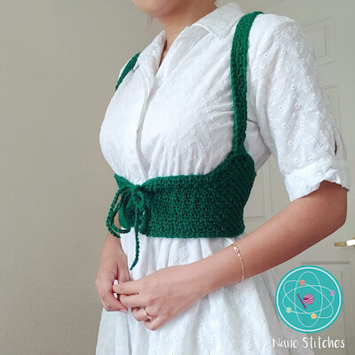 Crochet Underbust Corset Pattern by Diana Pico