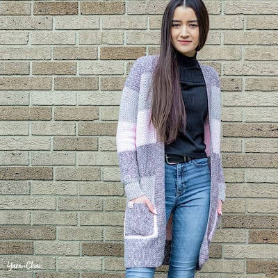 Eva Cardigan Crochet Pattern by Yarn And Chai