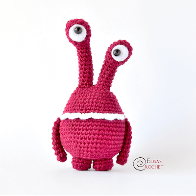 Little Monster Free Crochet Pattern by Elisa's Crochet