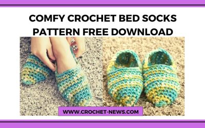 Comfy Crochet Bed Socks Pattern Free Download