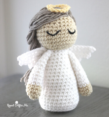 Crochet Angel Pattern by Repeat Crafter Me