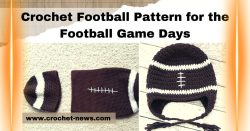 Crochet Football Pattern for the Football Game Days