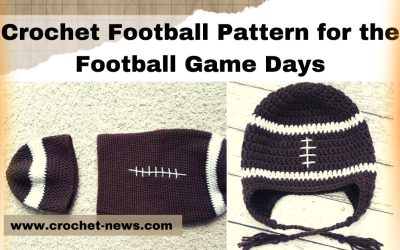 12 Crochet Football Pattern for the Football Game Days