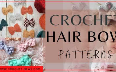 20 Crochet Hair Bow Patterns
