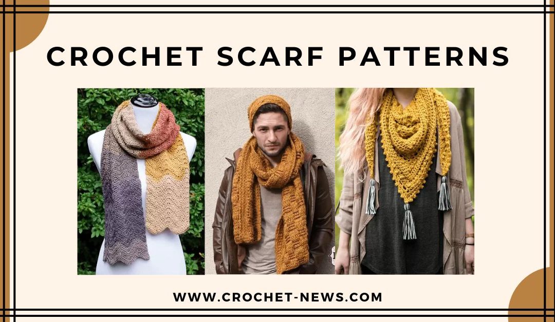 35 Crochet Scarf Patterns