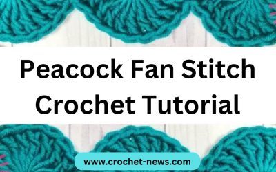 Peacock Fan Stitch Crochet Tutorial
