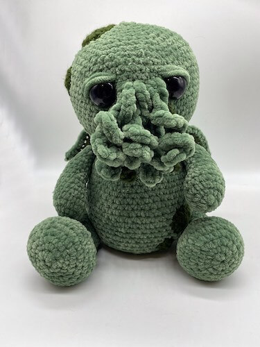 Chunky Baby Cthulhu Crochet Pattern by Playful Knots