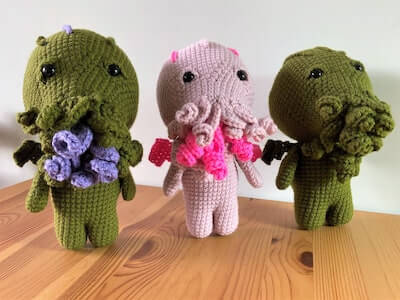 Crochet Cthulhu Pattern by Meigurumei