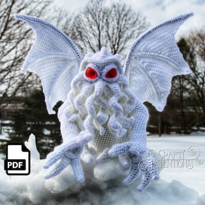 Cthulhu Crochet Pattern by Crafty Intentions