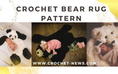 Crochet Bear Rug Pattern