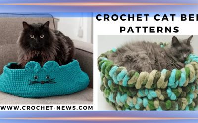 32 Crochet Cat Bed Patterns