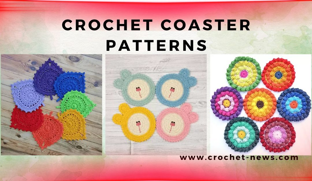 39 Crochet Coaster Patterns