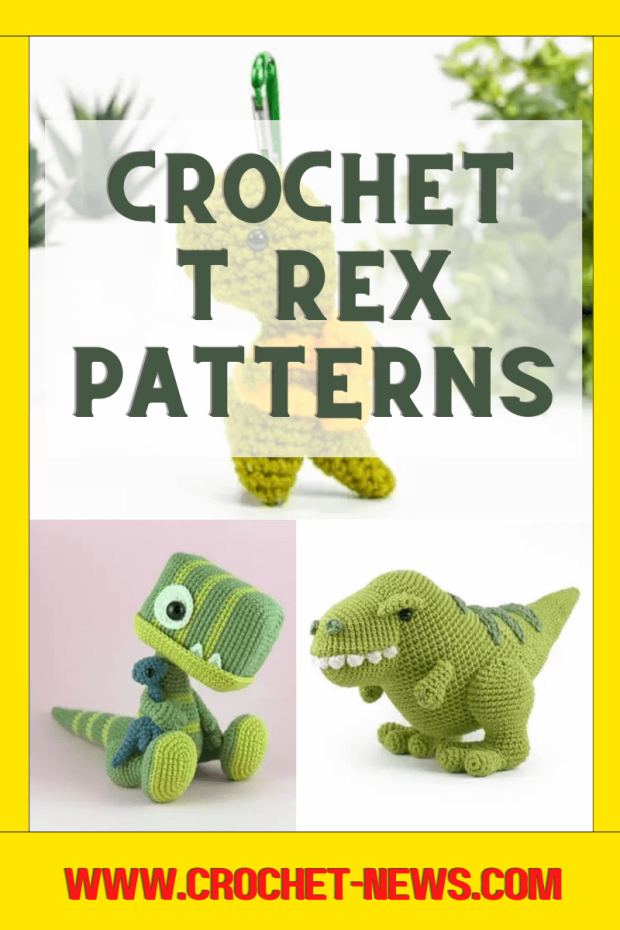 Crochet T Rex Patterns. 3