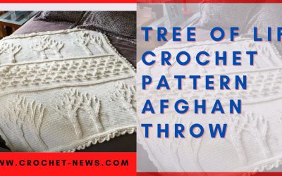 Tree of Life Crochet Pattern Afghan Throw