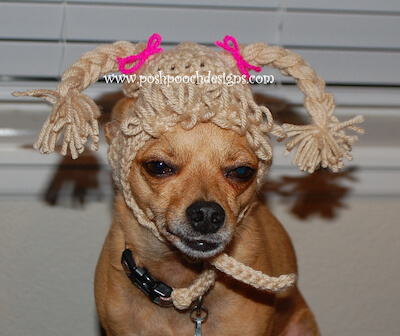 Handmade crochet Unicorn puppy dog hat – FancyBull Creations