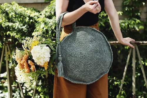 Capri Circle Bag Crochet Pattern by Two Of Wands