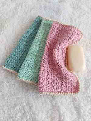 Crochet Baby Washcloth Pattern by Annie Design Crochet