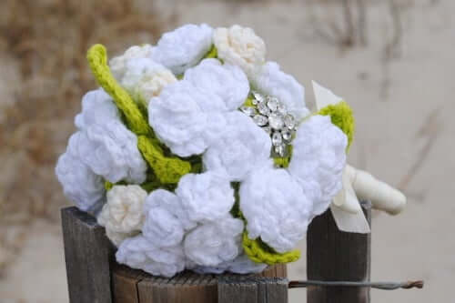 Crochet Bridal Flowers Bouquet Pattern by Cre8tion Crochet