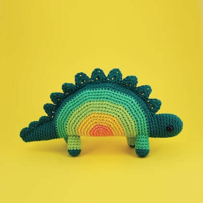 Horace, The Stegosaurus Crochet Pattern by Irene Strange