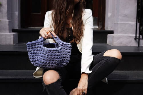 Lulu Basket Bag Crochet Pattern by Two Of Wands Shop