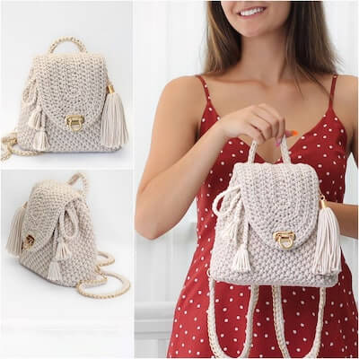 25 Free Modern Crochet Bag Patterns - Sarah Maker