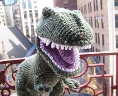 T Rex Amigurumi Pattern by Elena's Times