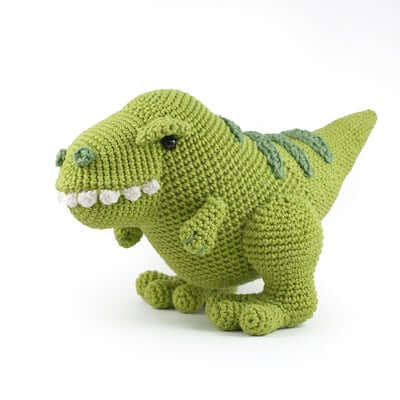 Titus, The T-Rex Crochet Pattern by DIY Fluffies