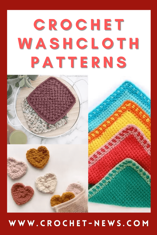 Crochet Washcloth Patterns.