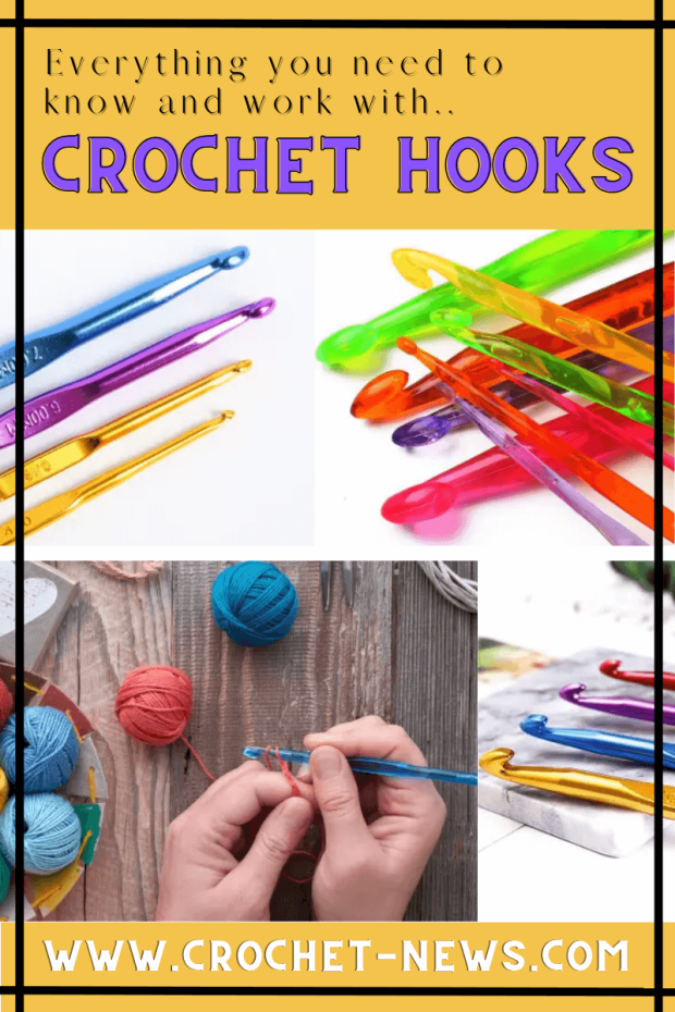 Guide to Crochet Hooks.