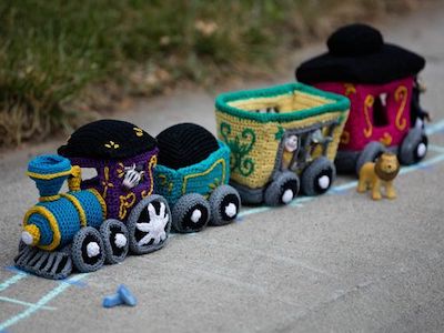 Circus Train Set Crochet Pattern by Interweave
