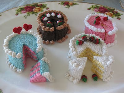 Crochet Fairy Cakes Pattern by Copacetic Crocheter