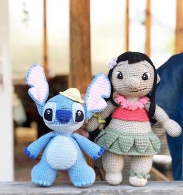 Lilo And Stitch Crochet Pattern by Katy Mimi Toys