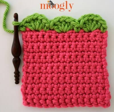 Crochet Scalloped Edging by Moogly