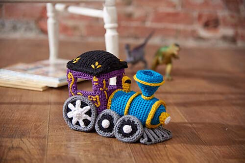Crochet Train Engine Pattern by Megan Kreiner