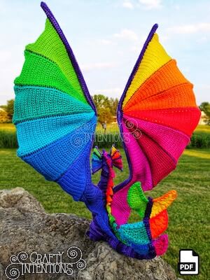 Epic Pride Wings Crochet Pattern by Crafty Intentions