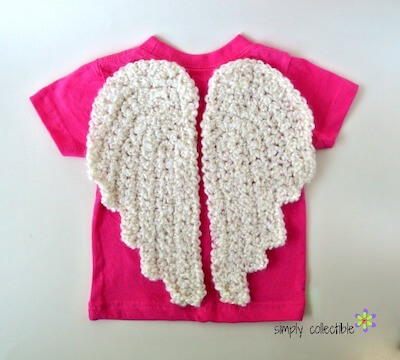 Free Crochet Angel Wings Pattern by Simply Collectible Crochet