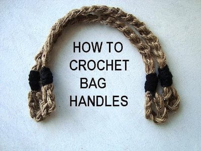 How To Crochet Bag Handles by Hectanooga