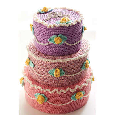 Let Them Eat Cake Crochet Pattern by Yarnspirations