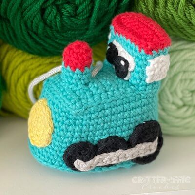 Train Amigurumi Crochet Pattern by Critteriffic Crochet