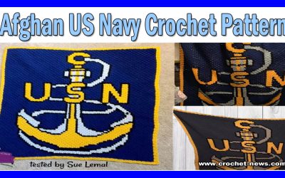 Afghan US Navy Crochet Pattern