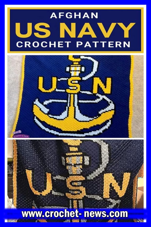 Afghan US Navy Crochet Patterns
