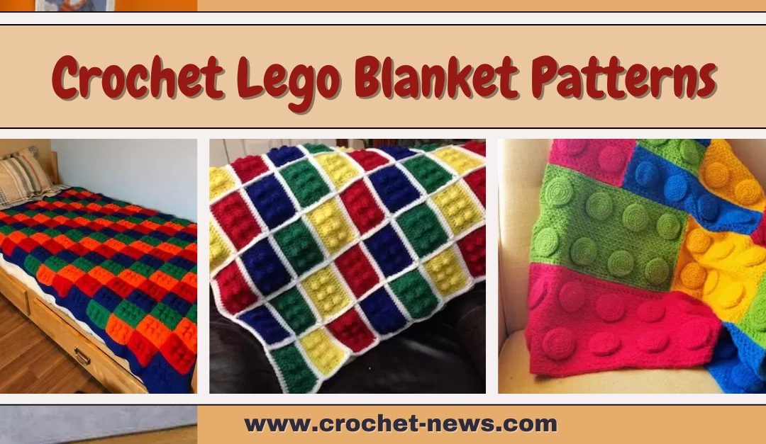10 Crochet Lego Blanket Patterns