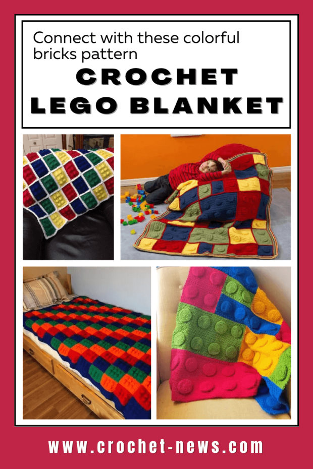 Crochet Lego Blanket Patterns.