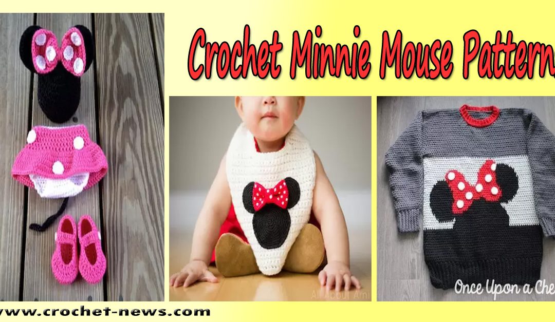 12 Crochet Minnie Mouse Patterns