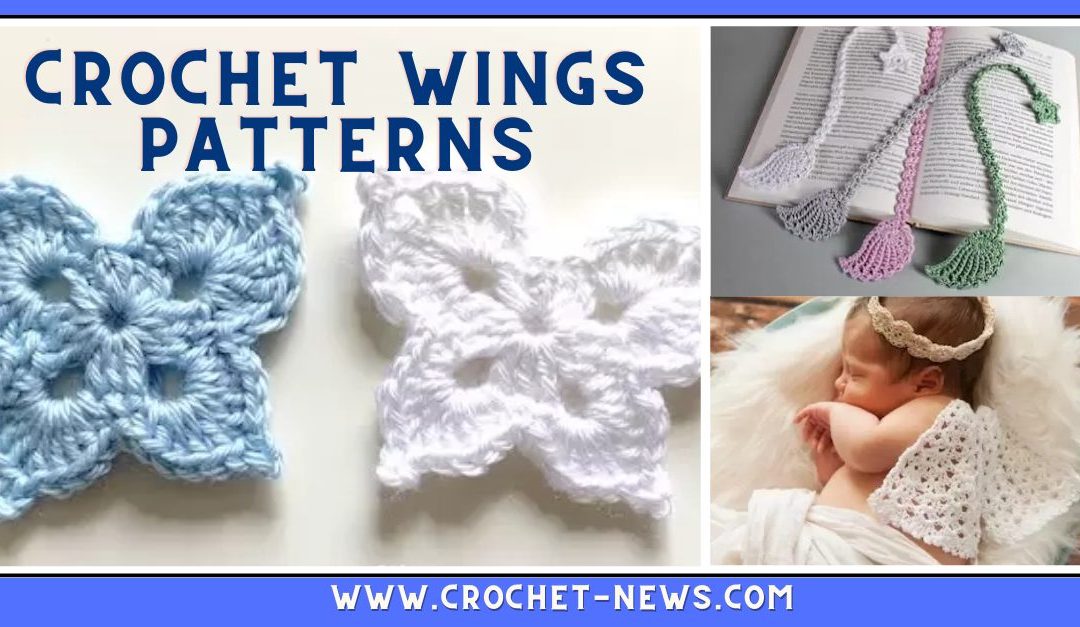 12 Crochet Wings Patterns
