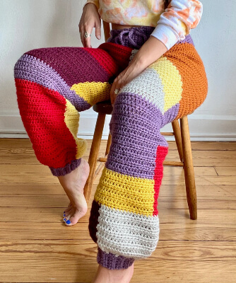 Eggpants Parmesyarn Crochet Pants Pattern by LCKCrochetShop