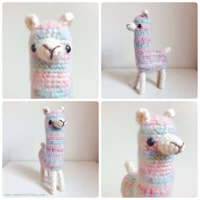 Alana, The Alpaca Amigurumi Crochet Pattern by Sweet Softies Co
