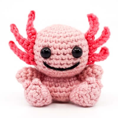 Amigurumi Axolotl Crochet Pattern by Supergurumi